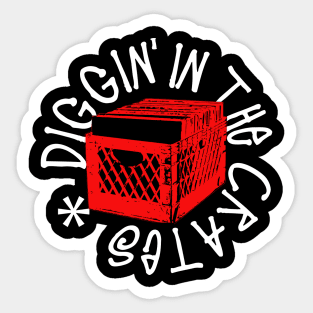 Diggin' in the Crates 2 Sticker